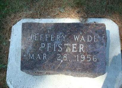 PFISTER, JEFFERY WADE - Fayette County, Iowa | JEFFERY WADE PFISTER 