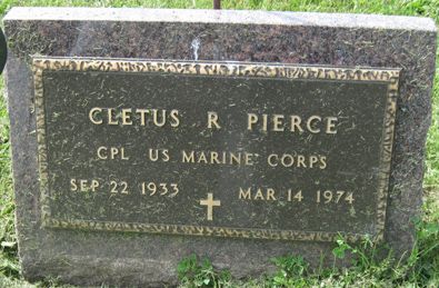PIERCE, CLETUS R. - Fayette County, Iowa | CLETUS R. PIERCE 