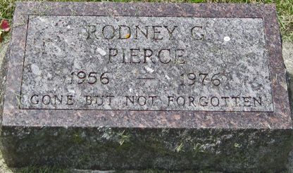PIERCE, RODNEY G. - Fayette County, Iowa | RODNEY G. PIERCE 