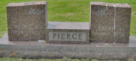 PIERCE, RALPH L. - Fayette County, Iowa | RALPH L. PIERCE 