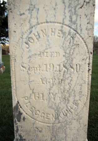 PLEGGENKUHL, JOHN HENRY - Fayette County, Iowa | JOHN HENRY PLEGGENKUHL 