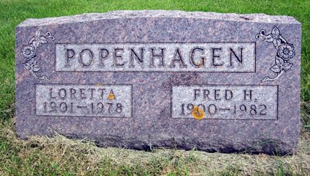 POPENHAGEN, FRED H. - Fayette County, Iowa | FRED H. POPENHAGEN 