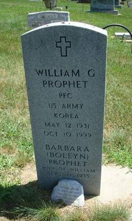 PROPHET, WILLIAM G. - Fayette County, Iowa | WILLIAM G. PROPHET 