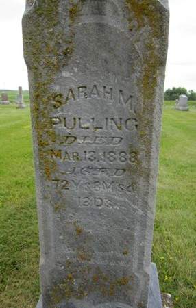 PULLING, SARAH M. - Fayette County, Iowa | SARAH M. PULLING 