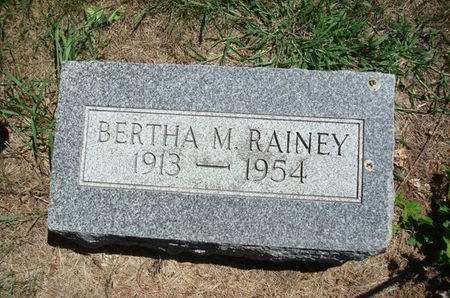 RAINEY, BERTHA M. - Fayette County, Iowa | BERTHA M. RAINEY 