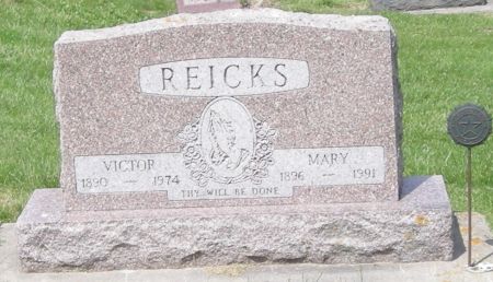 REICKS, VICTOR - Fayette County, Iowa | VICTOR REICKS 