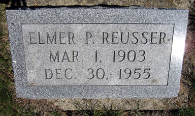REUSSER, ELMER PHILIP - Fayette County, Iowa | ELMER PHILIP REUSSER 