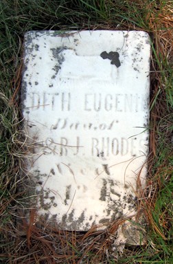 RHODES, EDITH EUGENE - Fayette County, Iowa | EDITH EUGENE RHODES 