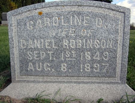 ROBINSON, CAROLINE D. - Fayette County, Iowa | CAROLINE D. ROBINSON 