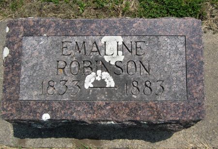 ROBINSON, EMALINE - Fayette County, Iowa | EMALINE ROBINSON 