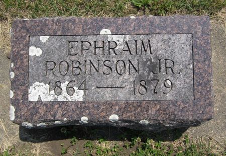 ROBINSON, EPHRAIM JR. - Fayette County, Iowa | EPHRAIM JR. ROBINSON 