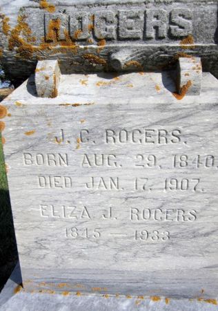 ROGERS, ELIZA J. - Fayette County, Iowa | ELIZA J. ROGERS 