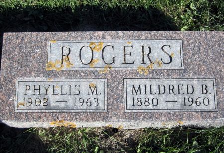 ROGERS, PHYLLIS M. - Fayette County, Iowa | PHYLLIS M. ROGERS 