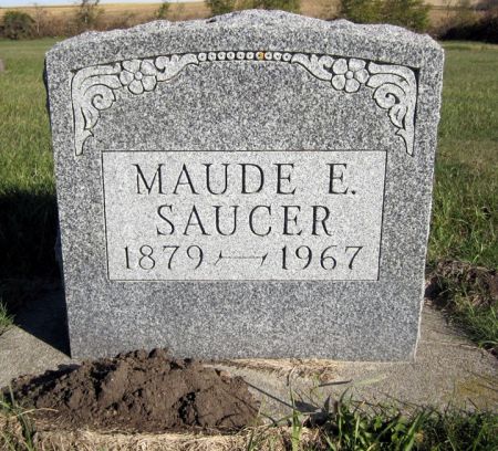 SAUCER, MAUDE E. - Fayette County, Iowa | MAUDE E. SAUCER 