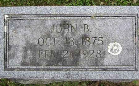 SCANNELL, JOHN B. - Fayette County, Iowa | JOHN B. SCANNELL 