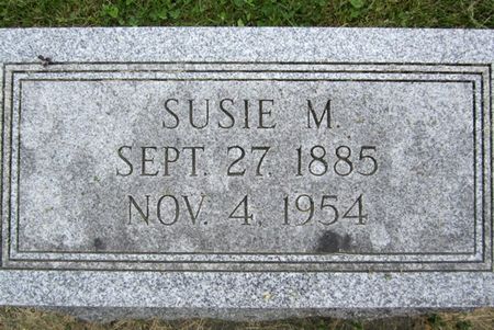 SCANNELL, SUSIE M. - Fayette County, Iowa | SUSIE M. SCANNELL 