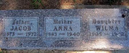 ETTER SCHAER, ANNA - Fayette County, Iowa | ANNA ETTER SCHAER 