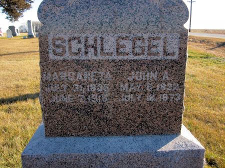 SCHLEGEL, JOHN A. - Fayette County, Iowa | JOHN A. SCHLEGEL 