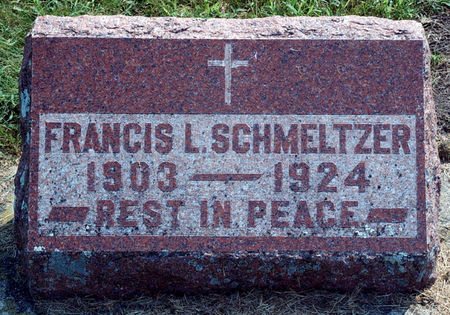 SCHMELTZER, FRANCIS L - Fayette County, Iowa | FRANCIS L SCHMELTZER 