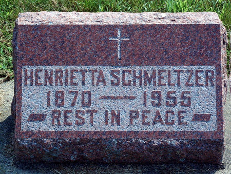 SCHMELTZER, HENRIETTA - Fayette County, Iowa | HENRIETTA SCHMELTZER 