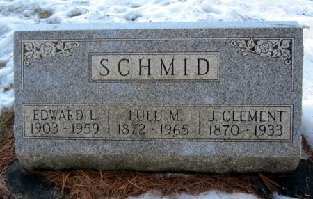 SCHMID, LULU - Fayette County, Iowa | LULU SCHMID 