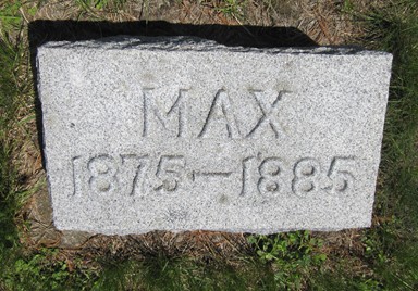 SCHMID, MAX - Fayette County, Iowa | MAX SCHMID 