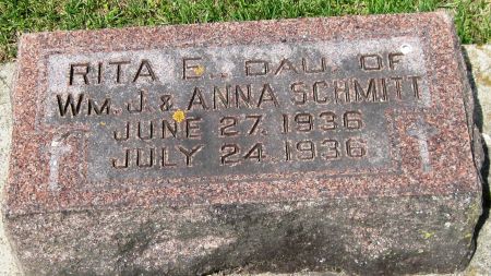 SCHMITT, RITA E - Fayette County, Iowa | RITA E SCHMITT 