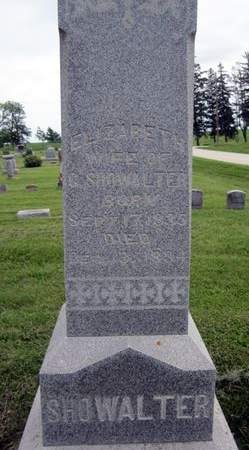 SCHOWALTER, ELIZABETH - Fayette County, Iowa | ELIZABETH SCHOWALTER 