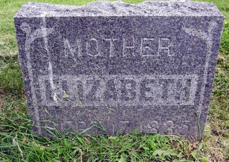 SCHOWALTER, ELIZABETH - Fayette County, Iowa | ELIZABETH SCHOWALTER 