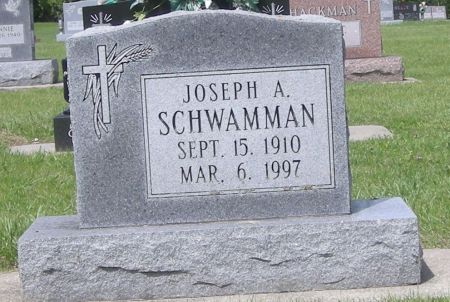SCHWAMMAN, JOSEPH A - Fayette County, Iowa | JOSEPH A SCHWAMMAN 