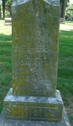 SCHWEIZER, CHRIST - Fayette County, Iowa | CHRIST SCHWEIZER 