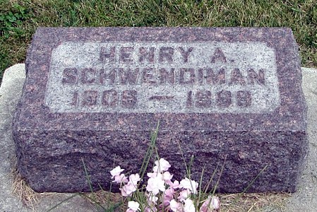 SCHWENDIMAN, HENRY A. - Fayette County, Iowa | HENRY A. SCHWENDIMAN 