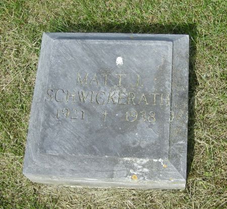 SCHWICKERATH, MATT J - Fayette County, Iowa | MATT J SCHWICKERATH 