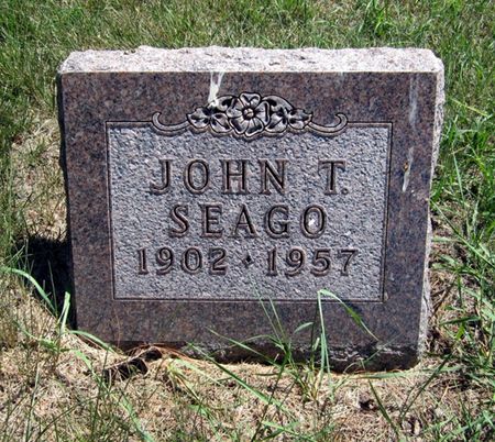 SEAGO, JOHN T. - Fayette County, Iowa | JOHN T. SEAGO 