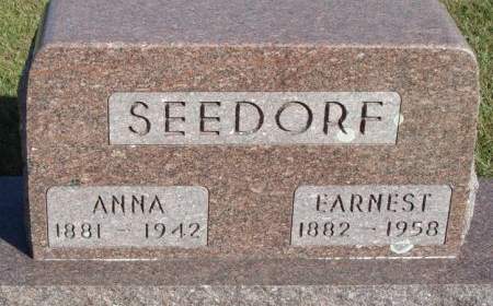SEEDORF, ANNA - Fayette County, Iowa | ANNA SEEDORF 