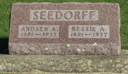 SEEDORFF, BESSIE - Fayette County, Iowa | BESSIE SEEDORFF 