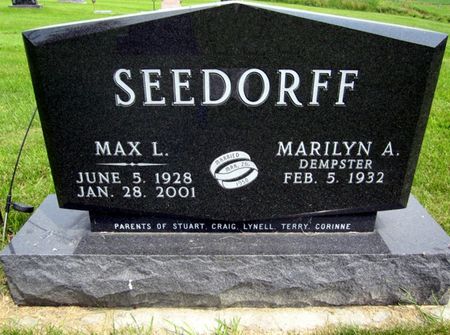 SEEDORFF, MAX L. - Fayette County, Iowa | MAX L. SEEDORFF 