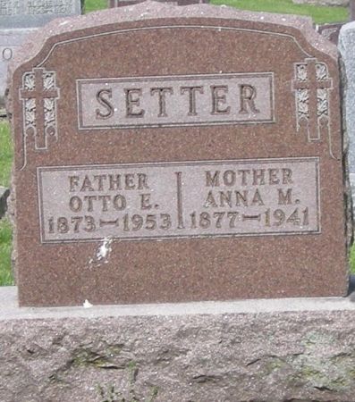 SETTER, ANNA M - Fayette County, Iowa | ANNA M SETTER 