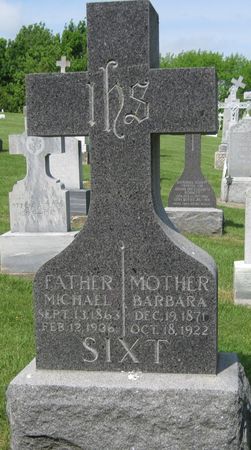 SIXT, BARBARA - Fayette County, Iowa | BARBARA SIXT 