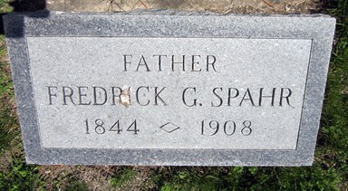 SPAHR, FREDRICK G. - Fayette County, Iowa | FREDRICK G. SPAHR 