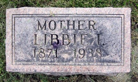 SPRAGUE, LIBBIE I. - Fayette County, Iowa | LIBBIE I. SPRAGUE 