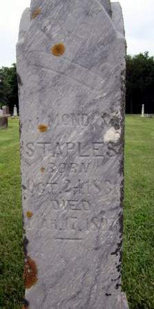 STAPLES, ALMOND - Fayette County, Iowa | ALMOND STAPLES 