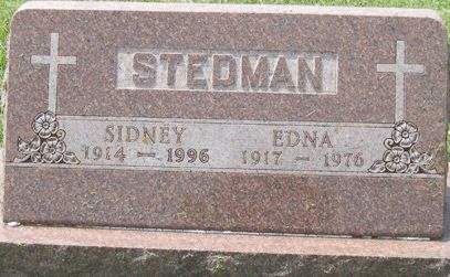 STEDMAN, EDNA - Fayette County, Iowa | EDNA STEDMAN 