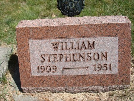 STEPHENSON, WILLIAM - Fayette County, Iowa | WILLIAM STEPHENSON 
