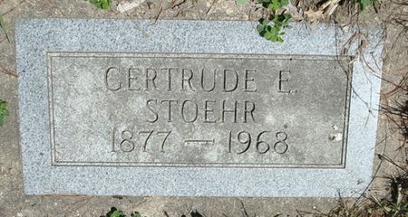 STOEHR, GERTRUDE E. - Fayette County, Iowa | GERTRUDE E. STOEHR 