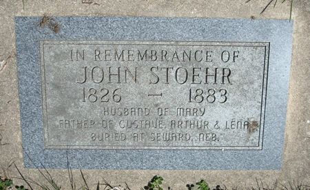 STOEHR, JOHN - Fayette County, Iowa | JOHN STOEHR 