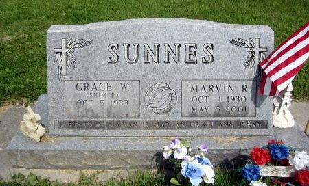 SUNNES, MARVIN R. - Fayette County, Iowa | MARVIN R. SUNNES 