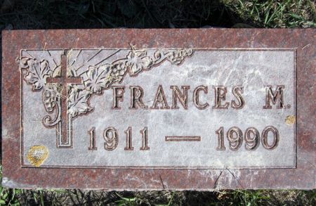 THELMANN, FRANCES M. - Fayette County, Iowa | FRANCES M. THELMANN 