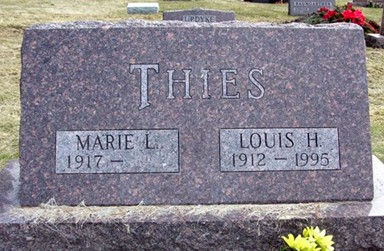 THIES, LOUIS HENRY - Fayette County, Iowa | LOUIS HENRY THIES 