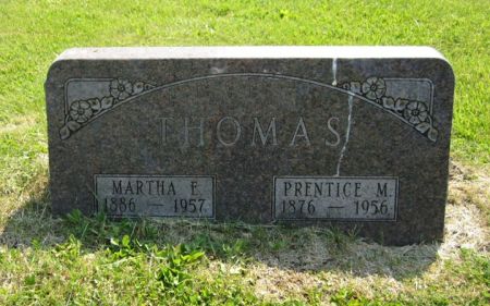 THOMAS, MARTHA E. - Fayette County, Iowa | MARTHA E. THOMAS 